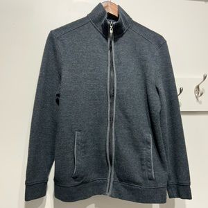 Tasso Elba midweight full-zip jacket
